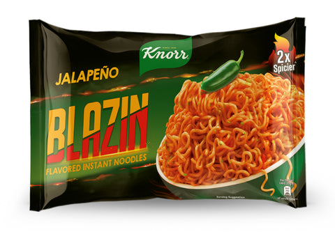 Knorr BLAZIN Instant Noodles jalapeno 2pcs