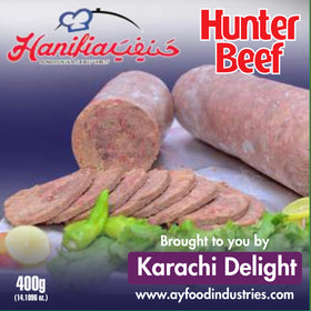 KD Hanifia Spicy Hunter Beef 400 gm
