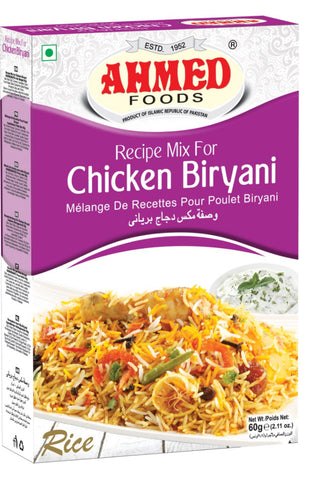 Ahmed chicken biryani masala 60 gm
