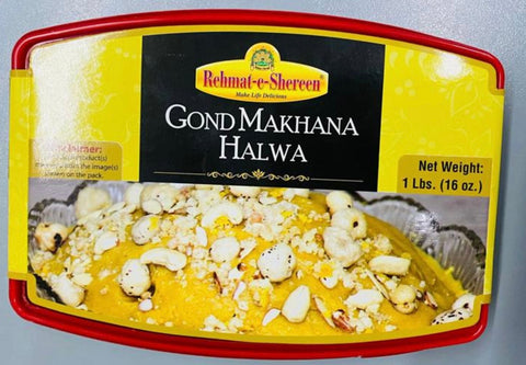 Rehmat E Sheeren Gond Makhana Halwa 1 Lb