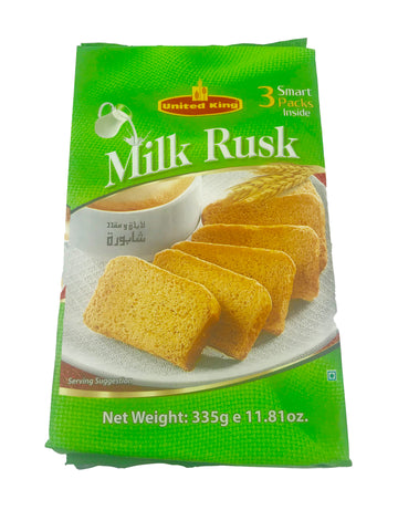 United King Milk Rusk 335gm