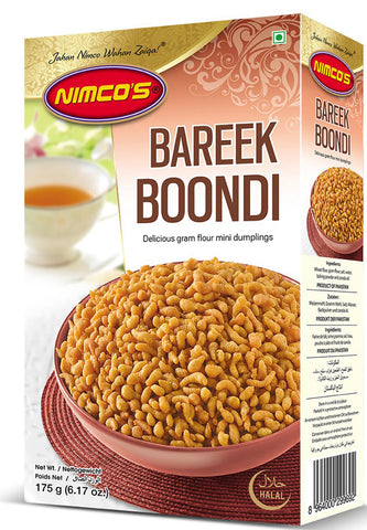 Nimco Bareek Boondi 175gm