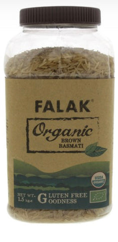 Falak Organic Brown Rice 1.5 kg