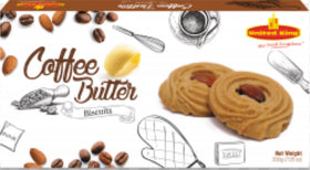 United King Coffee Butter Biscuits 200g