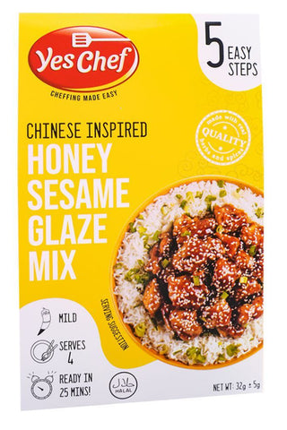 Yes Chef Honey Sesame Glaza Mix 37g