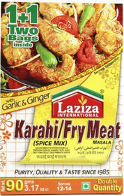 LAZIZA KARAHI/FRY MEAT