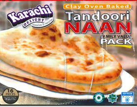 KD Tandoori Naan 16 Pcs