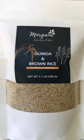 Morganic Quinoa & Brown rice 500 gm