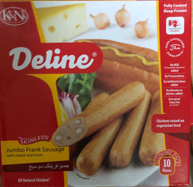 Deline JF Sausage with a Cheese & Onion 8