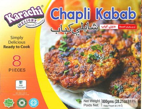 KD Chapli Beef Kebab 800 gm