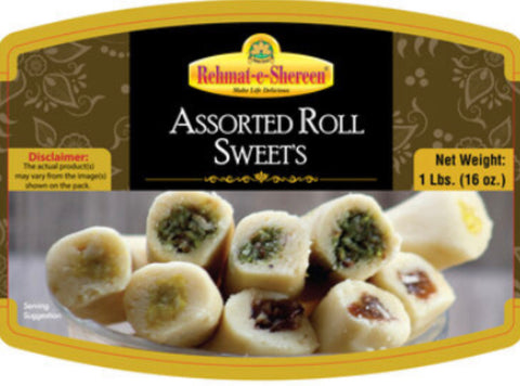 Rehmat E Sheeren Assorted Sweet Rolls 1Lbs