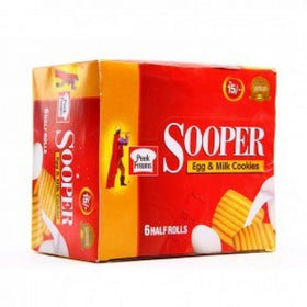 Sooper Cookies  6pcs  Half Rolls Box